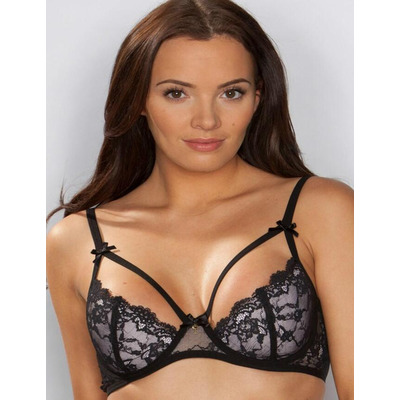 Pour Moi Forbidden Padded Half Cup Bra
