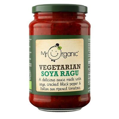 Mr Organic Vegetarian Soya Ragu - 350g