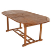Image of FSC&#174; Certified Acacia Hardwood Oval Extendable Table