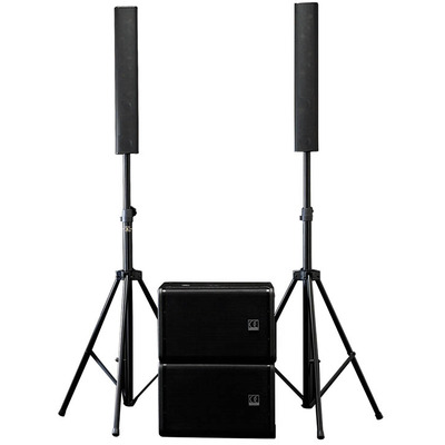 iLINE Column Array PA System with Stands 1020W by Audiophony