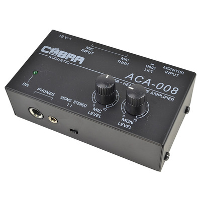 Microphone and Headphone Audio Mixer