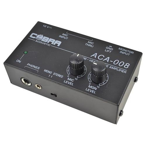 Microphone and Headphone Audio Mixer