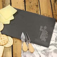 Wallace & Gromit 'Cheese Gromit' Rectangle Slate Cheese Board
