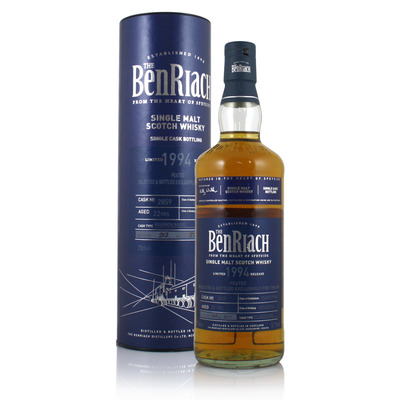 BenRiach 1994 22 Year Old Cask #2859 - UK Exclusive