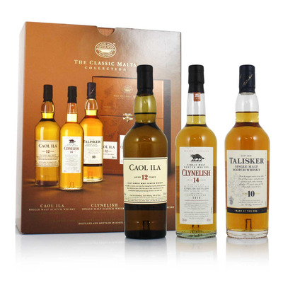 The Classic Malts Collection - Coastal Collection 3x20cl