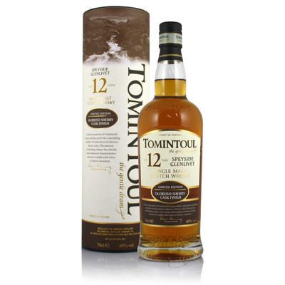 Tomintoul 2009 12 Year Old  Oloroso Sherry Cask