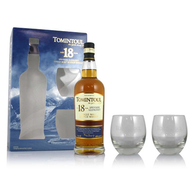 Tomintoul 18 Year Old Gift Pack