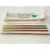 Image of Kalleco - Stainless Steel Metal Rainbow Straws x4 Pack & Cleaner