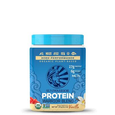 Sun Warrior - Warrior Blend Plant-Based Protein - Vanilla (375g) (Organic)