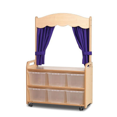 Mobile Tall Unit with Theatre Add-on