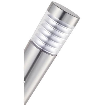 Angled Wall Light - Stainless Steel External E27 240V Lamp