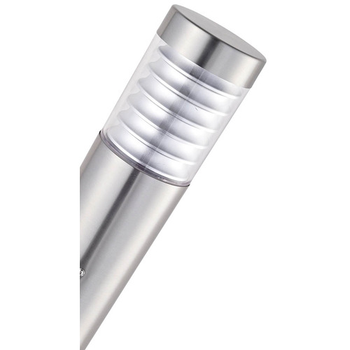 Angled Wall Light - Stainless Steel External E27 240V Lamp