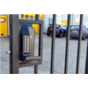 Image of BL3400 ECP Metal Gate Lock with free turning lever ECP keypad, Inside holdback lever handle