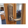 Image of BL5001 FT 30/60 minute fire rated round bar handle keypad with round bar inside handle
