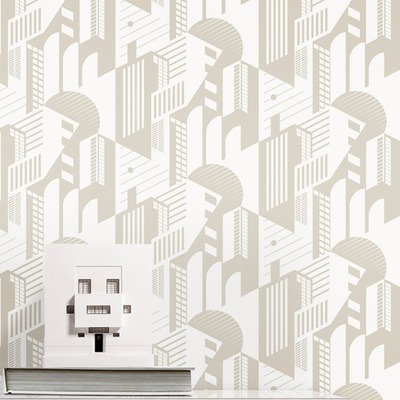 Bauhaus Wallpaper Stone Mini Moderns AZDPT044ST
