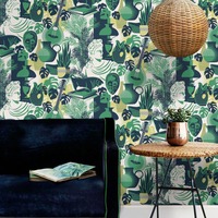Image of Art Room Wallpaper Coach Emerald Mini Moderns AZDPT032CE