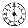 Indoor Wall Clock Matte Black 80cm from Charles Bentley