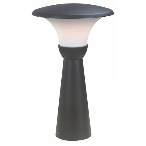 Anthracite Short Garden LED Post Light 12V