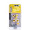 Image of 15mm Plasterboard Fixing - Curtain Kit (Yellow) e.g. Curtains, Blinds