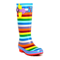 Image of Evercreatures Rainbow Tall Wellies