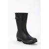 Evercreatures All Black Plain Short Wellies from Evercreatures