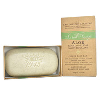 Image of Saponificio Varesino Aloe Vera Exfoliating Soap Bar 300g