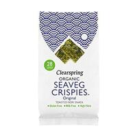 Image of Clearspring Wholefoods Organic Seaveg Crispies - Original 5g x 16