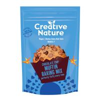 Image of Creative Nature - Creative Nature Organic Chocolate Chip Muffin Baking Mix (250g)