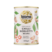 Image of Biona Organic Chilli Borlotti Beans (400g)