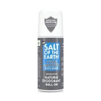 Image of Salt Of The Earth Pure Armour Explorer Natural Roll On Deodorant (75ml)