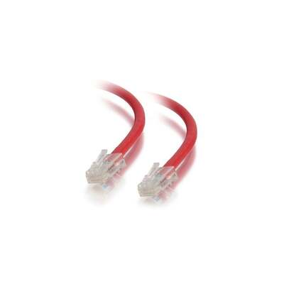 C2G 0.5m Cat5e Non-Booted Unshielded (UTP) Network Patch Cable - Red