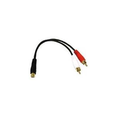 C2G Value Series RCA Jack to RCA Plug x2 Y-Cable