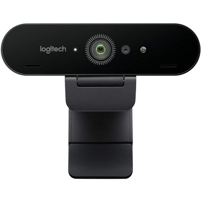 Logitech Brio Webcam - 4k Ultra HD 1080p Webcam - Black - 960-001106