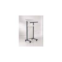 Image of Metroplan Coloured Panel Front Lectern - White