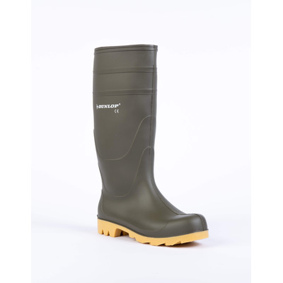 Dunlop Mens Green Pacemaker Wellington Boots