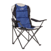 Image of Charles Bentley Odyssey Single Folding Camping Chair Blue & Grey