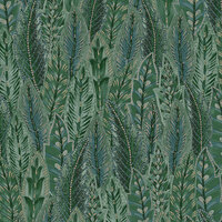 Image of Amazonia Amherst Green Wallpaper Holden 91300