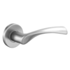 Image of URFIC Easy Click Lyon Round Rose Lever - Polished Nickel