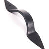 Image of Black iron door pull handle