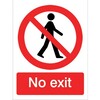 Image of No Exit Sign