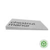 Image of EcoStone Environmentally Friendly House Sign - 350 x 225mm large left hand wedge with 2 lines of text - UWNP3L