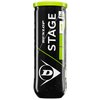 Image of Dunlop Stage 1 Green Mini Tennis Balls - Tube of 3