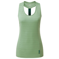 Image of Womens Electra Vest T Shirt - Matcha Green
