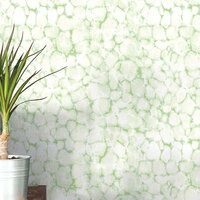 Image of Evergreen Reflections Wallpaper Green Mica Galerie 7316