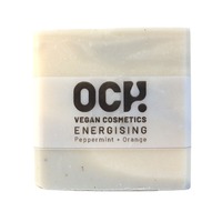 Image of Energising Peppermint & Orange Vegan Face & Body Soap 160g