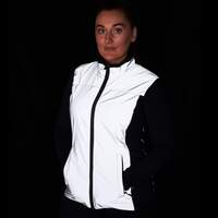 Image of BTR Womens Reflective Cycling & Running High Vis Gilet (SECONDS)