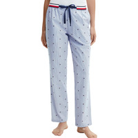 Image of Tommy Hilfiger Modern Stripe Woven Organic Cotton Trousers