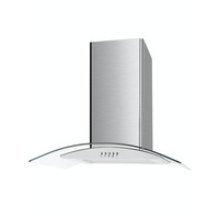 Image of ART28418 70cm Curved Glass Cooker Hood