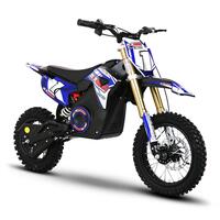 Image of FunBikes MXR 1000w 36v Electric Motorbike 12/10 65cm Blue Kids Dirt Bike