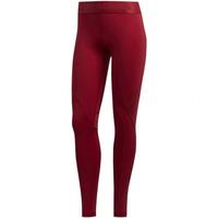 Image of Adidas Womens Alpha Skin Sport Tight Leggings - Red